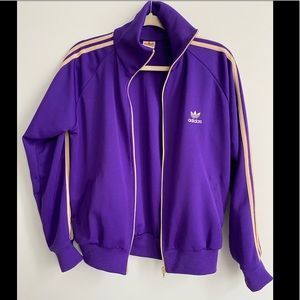 90s Purple Adidas Jacket